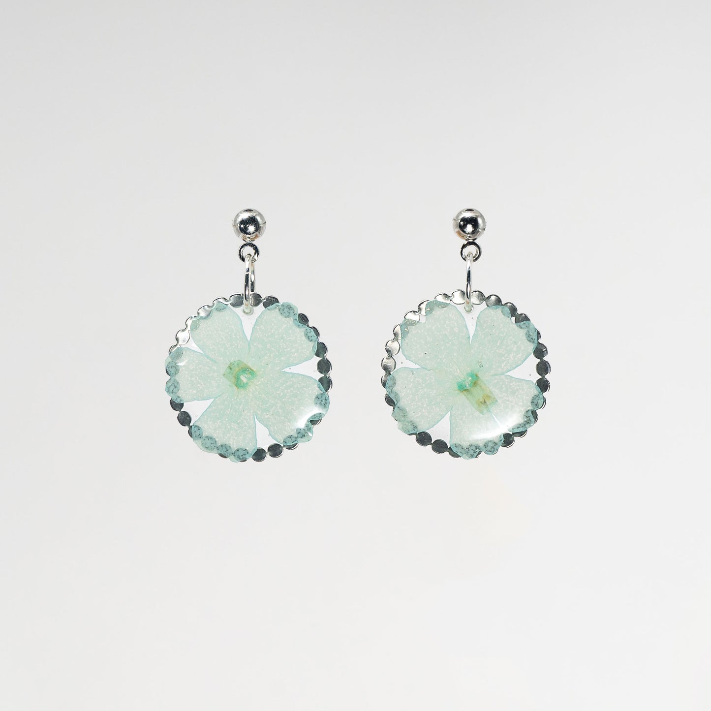 Unity Range - Pressed Flowers Resin Earrings